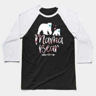 T-shirt for women, MAMA bear shirt, floral mama bear shirt, momma bear shirt, boho mama bear t-shirt, mama bear tee, mothers day Baseball T-Shirt